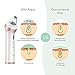 Blackhead Remover Vacuum, Anjou Microcrystalline IPL Comedo Remover, Rechargeable Blackhead Remover with 4 Replaceable Suction Probes for All Skin Types