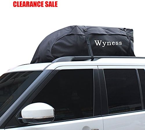 Cargo Bag : Wyness Waterproof Dustproof Skid Oxford Cloth Car Top Carrier Cargo Bag (15 Cubic Feet)