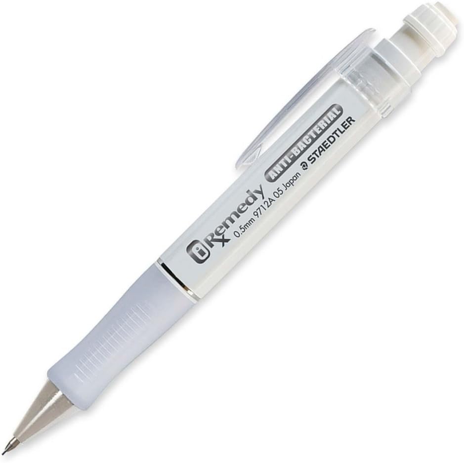STAEDTLER Remedy Mechanical Pencil, Refillable, 0.5 mm, White, Sold as 1 Each Amazon.es