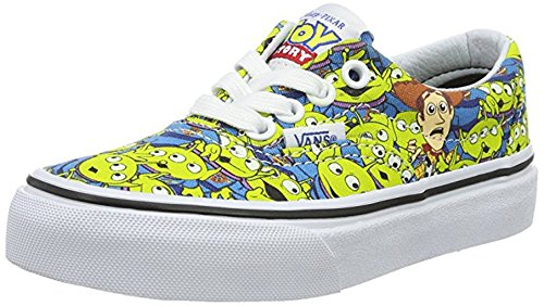 Vans Boys Era Toy Story Skateboarding Shoes Green 3 Medium (D) Little Kid