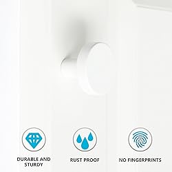 HANIHUA 24 Pack White Cabinet Knobs Dresser