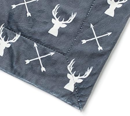 deer minky blanket