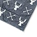 Kids N' Such Minky Baby Blanket & Baby Swaddle Blanket for Newborns & Toddlers, 30” x 40”, Deer