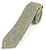 Men's Wool Knit Skinny Necktie Tie - Green