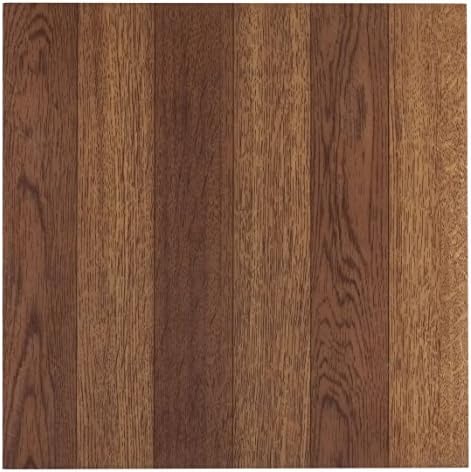 Achim Home Furnishings FTVWD22320 Nexus 12-Inch Vinyl Tile, Wood Medium Oak Plank-Look, 20-Pack