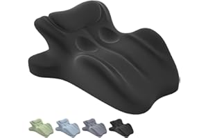 BIBIFACTORY 2025 New Sweet Spot Pillow, Couple Pillow, for Intimacy, Wedge Pillow Memory Foam, Provides Waist and Neck Support, Recovers After Impact, Perfect Position Instantly (Black)