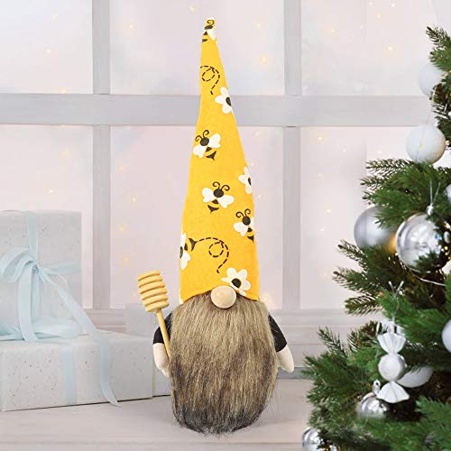 1Tomte Swedish Plush Santa Gnome, Handmade Scandinavian Tomte Santa Scandinavian Gnome for Christmas Santa Decoration Table Decor