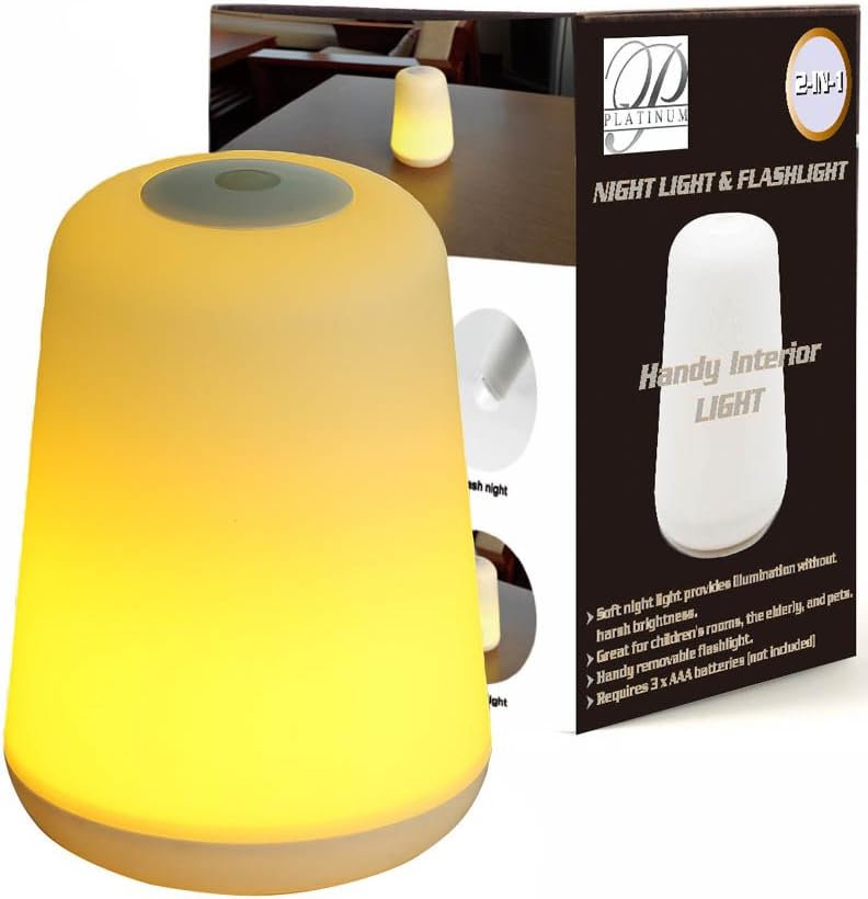 LED Night Light and Flashlight Torch (11x15cm) -Battery Operated