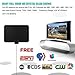 TV Antenna,Clearview HDTV Antenna Indoor 50 Mile Range with Detachable Amplifier Signal Booster,USB Power Supply Digital HD Antenna and 10FT High Performance Coaxial Cable,Black
