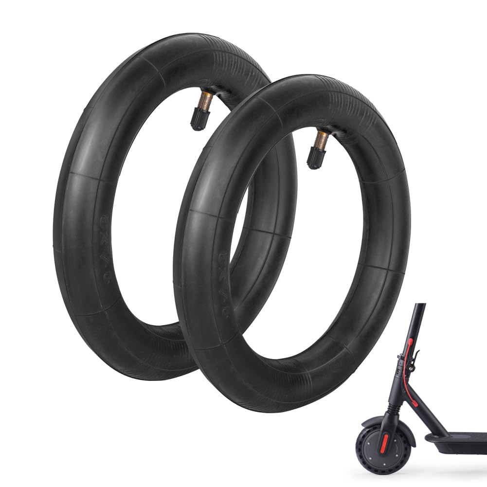XUNNIU 8.5 Inch Inner Tube Replacement Double Thickness, 8.5 x 2, Anti-slip Replacement Tube for Xiaomi M365/Pro, 8.5" Electric Scooter Inner Tube