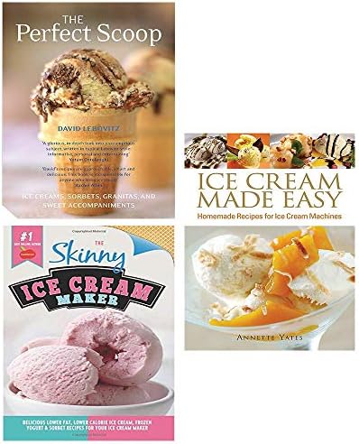 Perfect scoop, skinny ice cream maker, ice cream made easy book 3 Books collection set Paperback – 2019