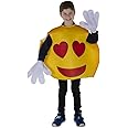 Dress Up America Smiley Heart Emoticon Costume