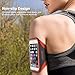 LETSCOM Running Armband for Cellphone, Smartphone Case with Key Holder Compatible with iPhone XR XS MAX 8+ 7+ 6S+ 6+ Samsung Galaxy S10+ S9+ S8+ S7 Edge