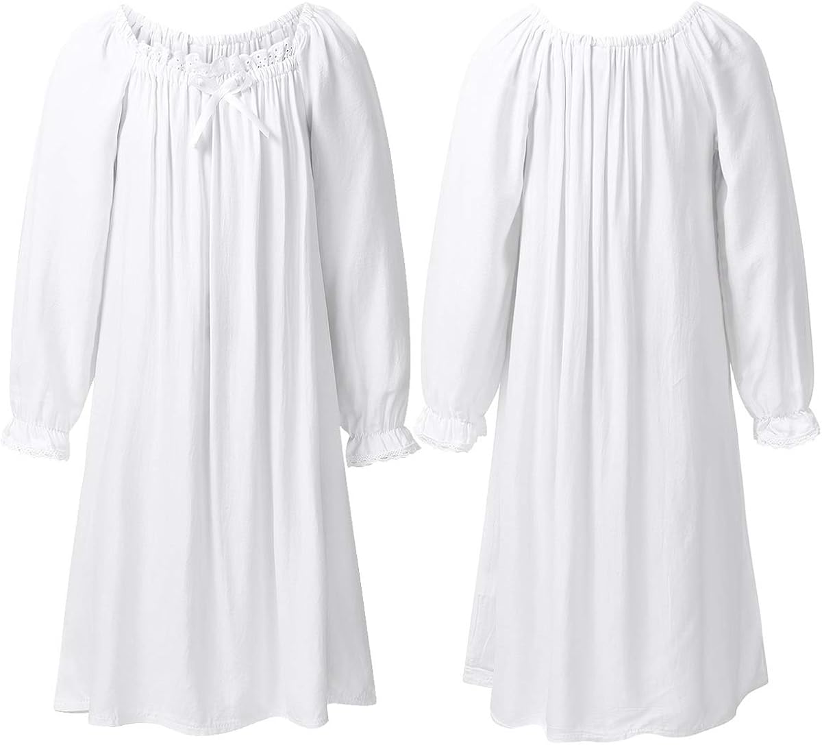 victorian cotton nightgowns