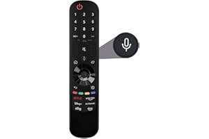 MOILDRH for LG Smart TV Remote,Magic Control AN-MR24GA/23GA/22GA/21GA with Voice and Pointer Function,Replacement for 2019-2024 LG WebOS,OLED,QNED,NANOCell,4K,8K etc.AKB76039902,1 Year Warranty