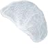 Miraflores Original Cuffie Retina Monouso in TNT Bianche con Visiera
