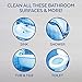 Lysol Bathroom Cleaner Spray, Blue, Island Breeze, 48oz (2X24oz)