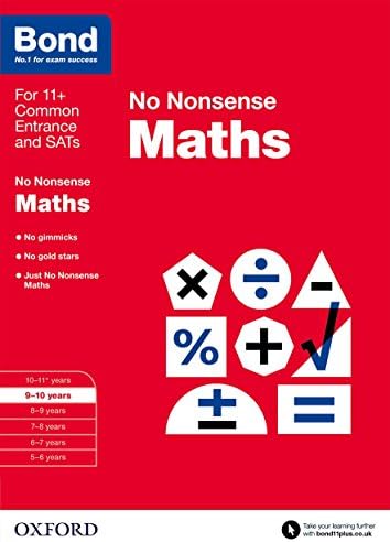Bond: Maths No Nonsense: 9-10 Years