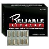 10x Reliable Richard All Natural Male Enhancement Capsules - Increase Libido Stamina and Energy - Time - Size - Stamina