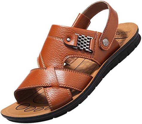 Stifai Cool Lightweight Men Sandels Summer Skidproof Sandals Yellow 10 D(M) US