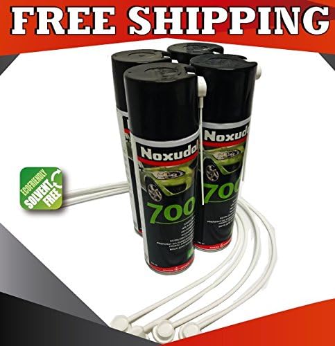 Noxudol Rust Protection Cavity Wax 4 Pack with Free 24" Wands