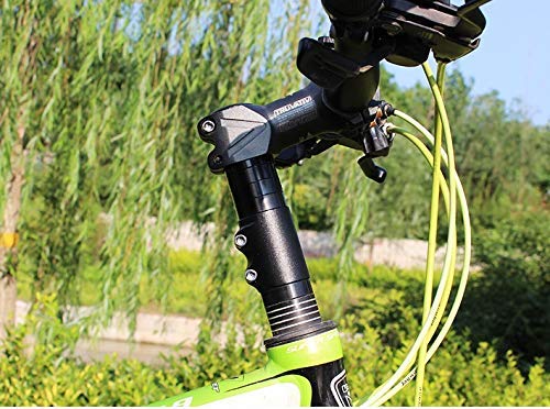 image for HOMEE Bike Fork Stem Extender Bicycle Handlebar Riser Aluminum Alloy S