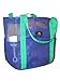 Saltwater Canvas Family Mesh Whale Bag, Sand & Waterproof base, 9 pockets, Blue