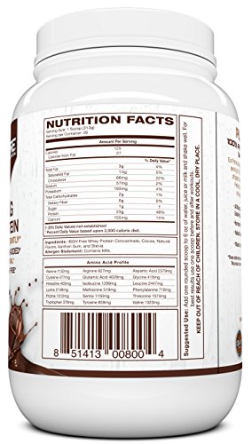 image for Grass Fed Whey Protein Powder | Chocolate 2lb Whey from Grass Fed Cali