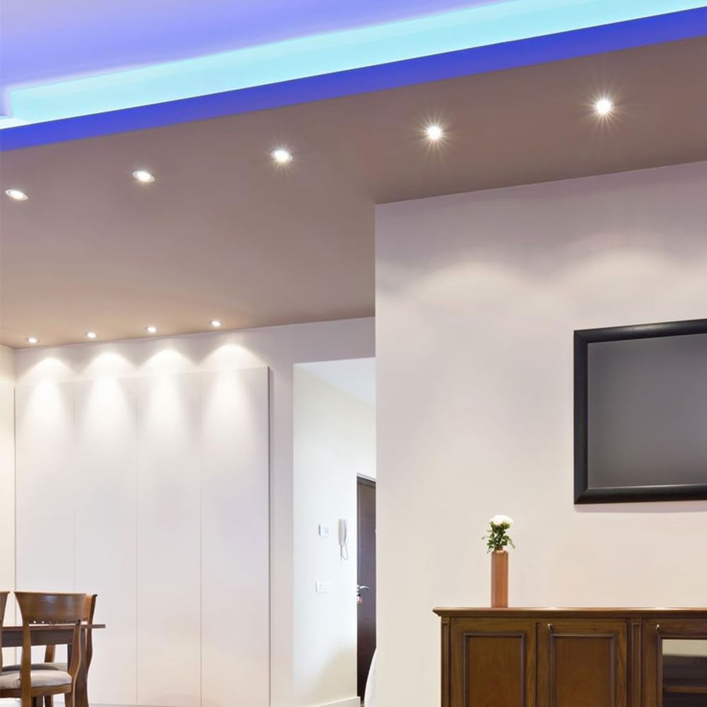 V-TAC GU10 LED-Strahler - Milchig - 110° - IP20 - Weiß - 4.5W - 400 Lumen - 3000K 4