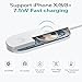 NOIHK Watch Charger Stand,Qi Wireless Fast Charger,Wireless Charger Charging Pad Compatible for iPhone X/8/8 Plus and Apple Watch Series 2/3,Ultra-thin Charging Pad Stand for Samsung Qi-Enabled Device