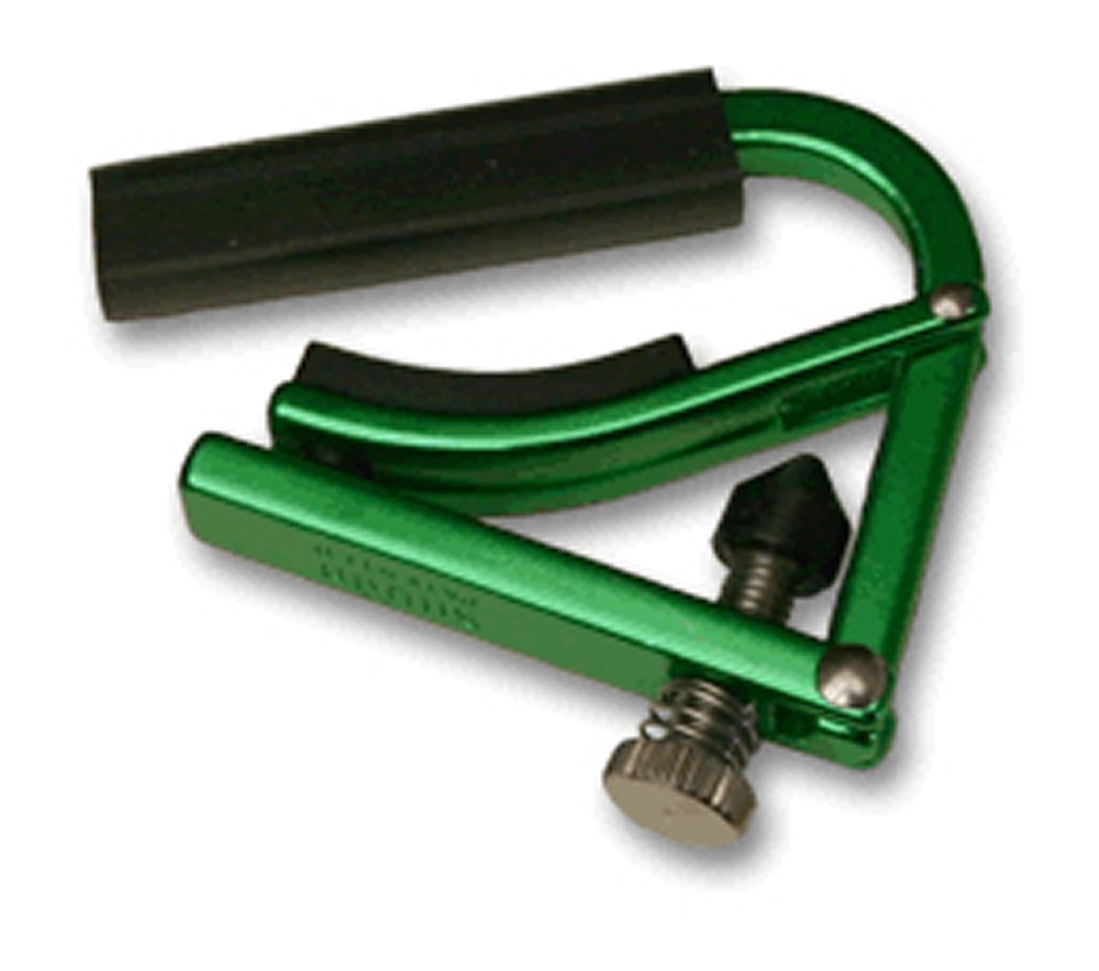 Shubb L9GRN Lite Series Ukulele Capo, Anodized Green