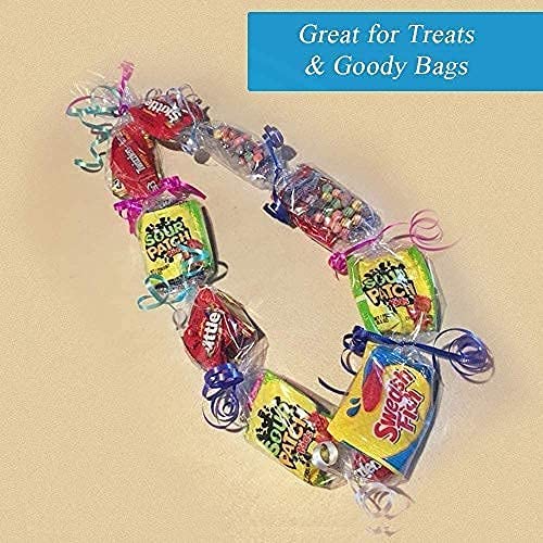 JOYIT 110 ft Cellophane Wrap Roll (35 in x 110 ft) - 3 Mil Thickness, Clear Bags, Wrapping Paper for Flower Gift Baskets (35