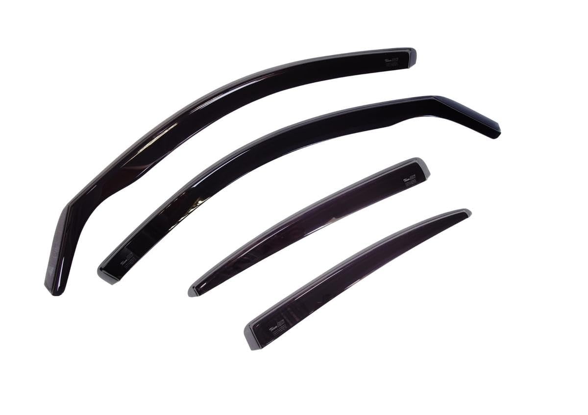 HEKO-29390 (4 Pieces) Front Rear Wind Deflectors Fits Toyota AURIS 7 on 5-Door Hatchback