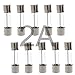BLUECELL pack of 10 pcs Slow-Blow Fuse 2A 250V Glass Fuses 20 x 5mm