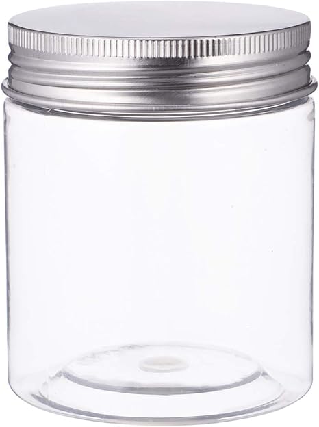 Amazon Co Jp Yardwe 10ピースクリアプラスチックメイソン瓶食品収納缶詰空の瓶キッチンホームクラフトサイズ1 ホーム キッチン