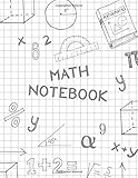 Math Notebook: Graph Paper Composition Book For Students, Architects and Artists by