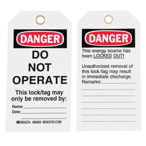 Unlock The Hidden Information - Brady 66050 Lockout Tags Pack Brady 66050 Lockout Tags Pack