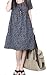 Womens Casual Slim Fit Floral Print Plus Size Short Sleeve Chiffon Blouse