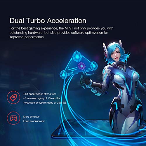 Xiaomi Mi 9T Smartphone,6+128 GB Pantalla AMOLED Full-Screen de 6,39",Selfie Pop-up, Triple cámara de 13 + 48 + 8 MP, con NFC, 4000 mAh, Qualcomm 730(Versión Global) (Azul) - Imagen 3