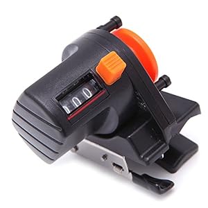 Haven Shop Compteur De Ligne De Pêche Portable 0-999 M – Longueur De La Ligne – Jauge De Profondeur – Outil De Counter – Compteur De Poissons Pour La Pêche En Mer.