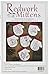 Rachel's of Greenfield Redwork Mittens Ornmanet Kit, 4-Inch x 4.5-Inch