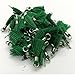 PAMIR TONG 200pcs Mini Tiny Tassels for Earring with Silver Jump Ring 13mm(1/2'') Short Cotton Thread Tassels for Bracelet Assortment Handmade Craft Tassels for DIY Jewelry Necklace Making Accessorie