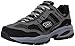 Skechers Sport Men's Vigor 2.0 Trait Memory Foam Sneaker, Charcoal/Black, 9 XW US