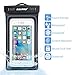 RISEPRO Waterproof Case, Floatable Underwater Pouch Dry Bag with Armband & Audio Jack for iPhone 6, 6 Plus, 6s, 6s Plus, 5, 5s, Samsung Galaxy s6 HTC Screen Touchable IPX8 100FT FB1710-BK… Black
