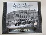 Yankee Stadium 1923 Opening Day Collector Plaque w/8x10 Photo