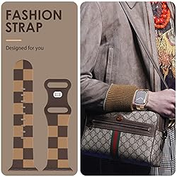 Luxury Checkered Designer Bands Compatible with