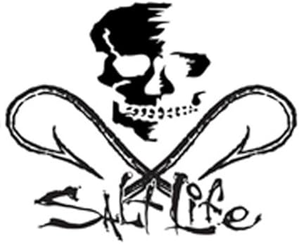 Download Amazon Com Salt Life Skull And Hooks 7 Decal Black Arts Crafts Sewing