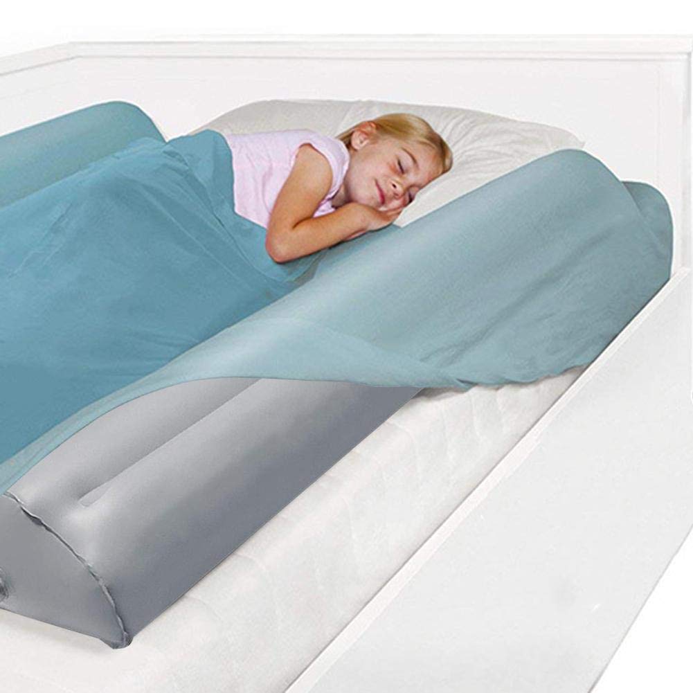 Voxloud Com Lit Bebe Accoudoirs Lit Enfant Gonflable Voyage Kingpo Bebe Coussin Dair Enfants Portables Camping Chambres Maison Gonflable Bed Long De La Barriere Anti Chute Bed Air Enfants Ameublement Et Decoration Barrieres De