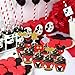 Mickey Cupcake Toppers Wrappers Kids Birthday Micky Party Supplies-25 Topper 25 Wrappers