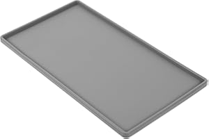 Beavorty Flexible Silicone Storage Tray Non-Slip Waterproof Vanity Tray 15 X 10 for Countertops and Home